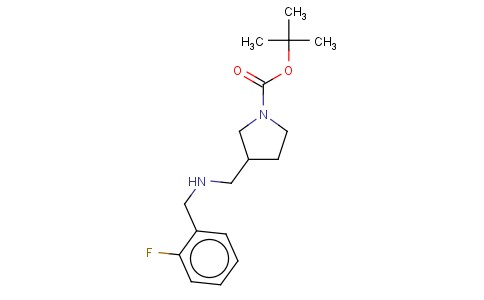 1-BOC-3-[(2-FLUOROBENZYL-AMINO)-METHYL]-PYRROLIDINE